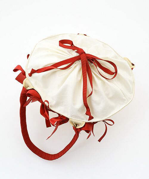 PINK HOUSE / ピンクハウス かごバック | リボンいっぱい麦わらかごバッグ | 詳細5