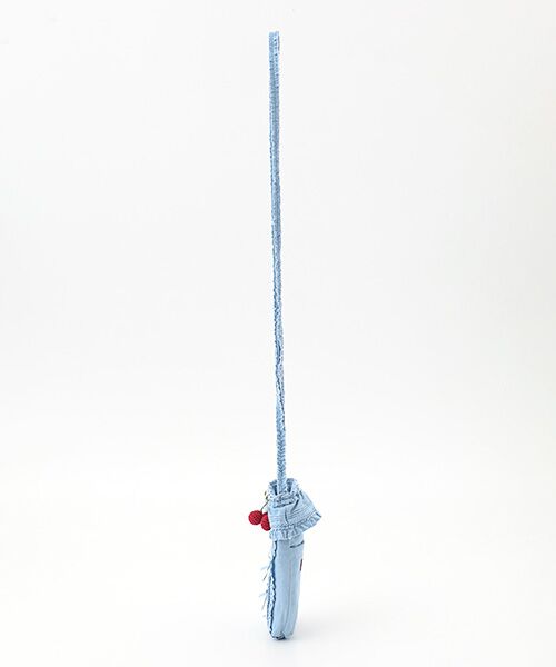 PINK HOUSE / ピンクハウス ショルダーバッグ | チェリーモチーフ付きフリルポシェット | 詳細2