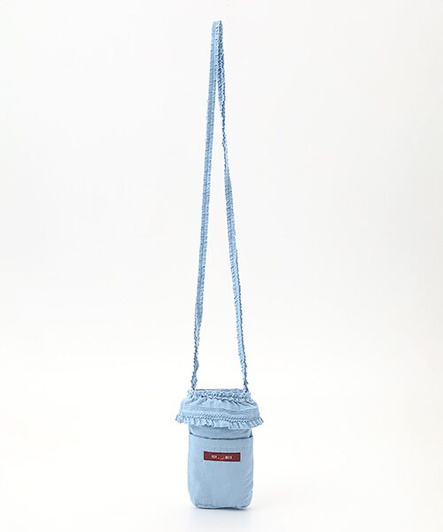 PINK HOUSE / ピンクハウス ショルダーバッグ | チェリーモチーフ付きフリルポシェット | 詳細3