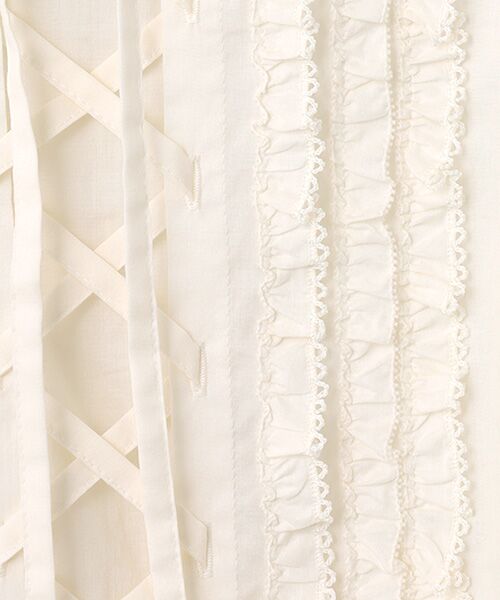 PINK HOUSE / ピンクハウス その他トップス | レースアップ使いタブリエ | 詳細2