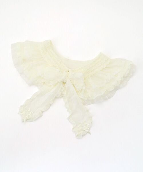 PINK HOUSE / ピンクハウス マフラー・ショール・スヌード・ストール | ソフトチュールショール（アイボリー）