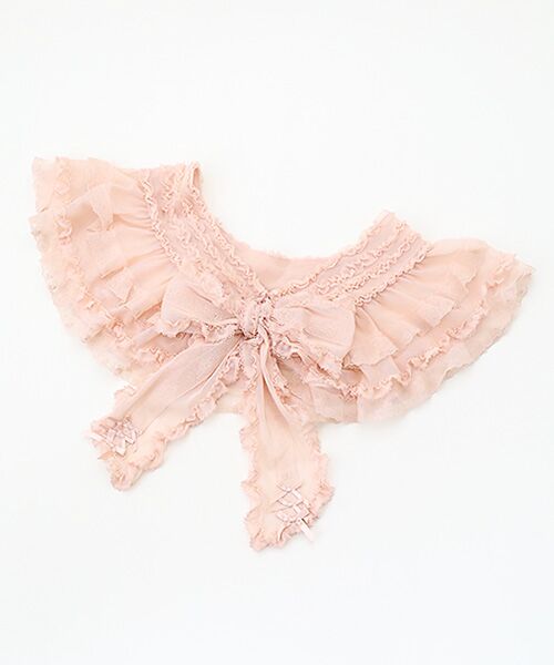 PINK HOUSE / ピンクハウス マフラー・ショール・スヌード・ストール | ソフトチュールショール（ピンク）