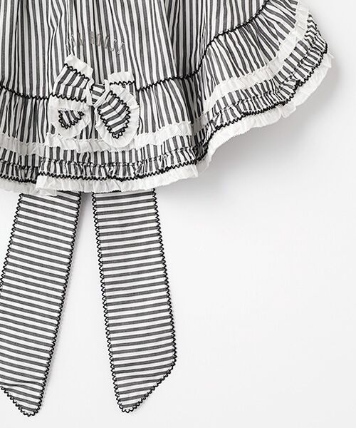 PINK HOUSE / ピンクハウス その他雑貨 | ローンフリル使いストライプエプロン | 詳細3