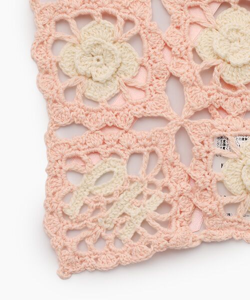 PINK HOUSE / ピンクハウス バンダナ・スカーフ | フラワークロシェバブーシュカ | 詳細1