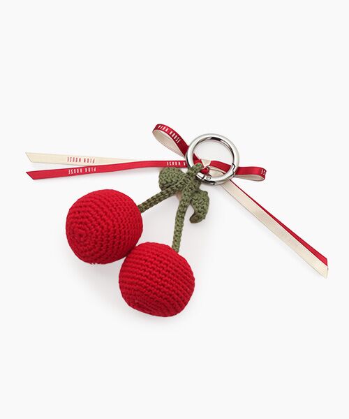 PINK HOUSE / ピンクハウス キーホルダー・ストラップ | PHロゴチェリーモチーフキーホルダー | 詳細1