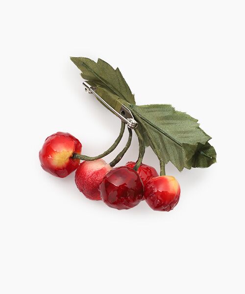 PINK HOUSE / ピンクハウス ブローチ・コサージュ | チェリーコサージュ | 詳細1