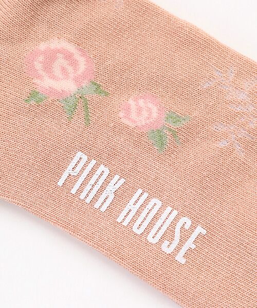PINK HOUSE / ピンクハウス ソックス | ポワン・ド・ローズ柄ソックス | 詳細3