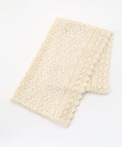 PINK HOUSE / ピンクハウス マフラー・ショール・スヌード・ストール | 小花刺繍レースストール