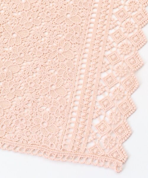 PINK HOUSE / ピンクハウス マフラー・ショール・スヌード・ストール | 小花刺繍レースストール | 詳細3