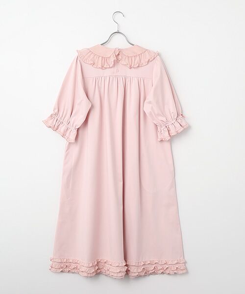 PINK HOUSE / ピンクハウス ミニ丈・ひざ丈ワンピース | チュール襟付きワンピース | 詳細2