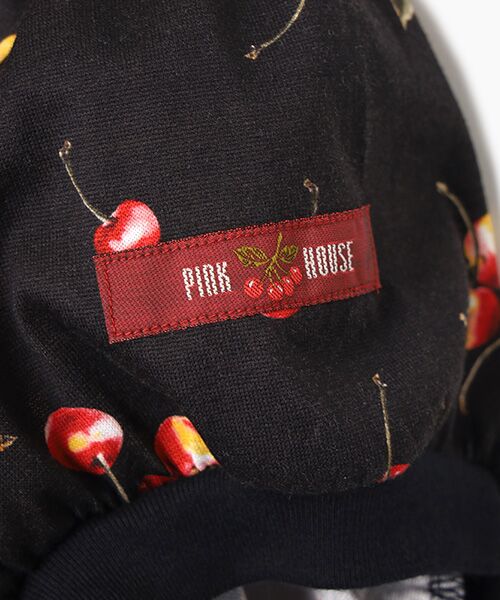 PINK HOUSE / ピンクハウス ミニ丈・ひざ丈ワンピース | さくらんぼプリントカットソーワンピース | 詳細5