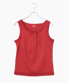 PINK HOUSE / ピンクハウス キャミソール・チューブトップ | フラワーモチーフ付きキャミソール