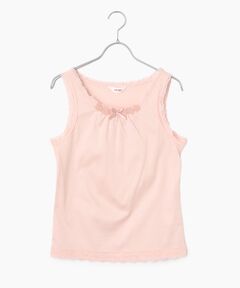 PINK HOUSE / ピンクハウス キャミソール・チューブトップ | フラワーモチーフ付きキャミソール