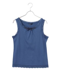 PINK HOUSE / ピンクハウス キャミソール・チューブトップ | フラワーモチーフ付きキャミソール