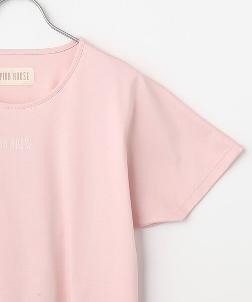 PINK HOUSE / ピンクハウス カットソー | ロゴプリントカットソー | 詳細4