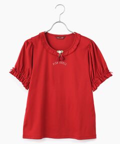 PINK HOUSE / ピンクハウス カットソー | チェリーモチーフ付きカットソー