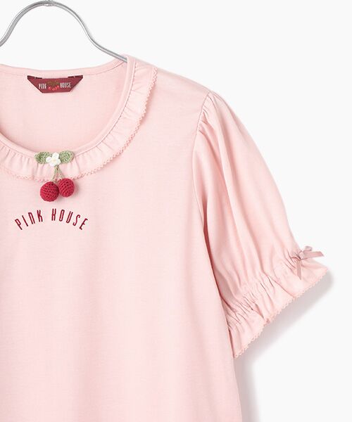 PINK HOUSE / ピンクハウス カットソー | チェリーモチーフ付きカットソー | 詳細5