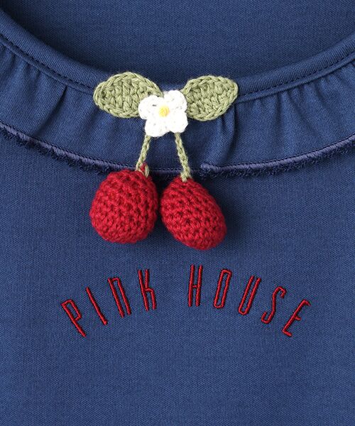 PINK HOUSE / ピンクハウス カットソー | チェリーモチーフ付きカットソー | 詳細8