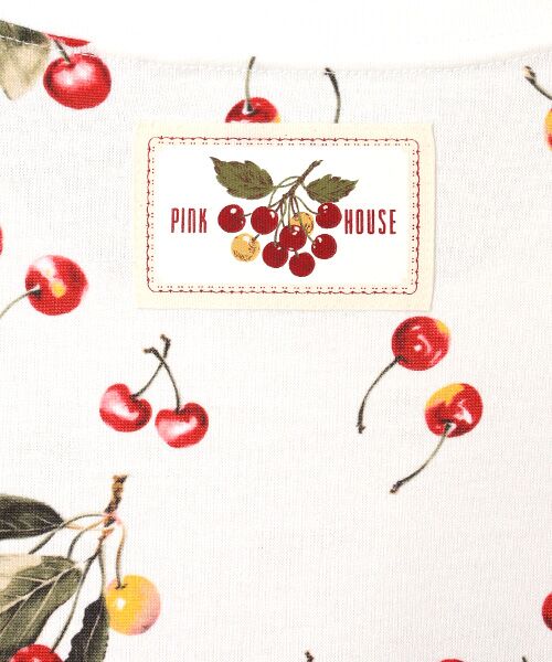 PINK HOUSE / ピンクハウス カットソー | さくらんぼプリントカットソー | 詳細2