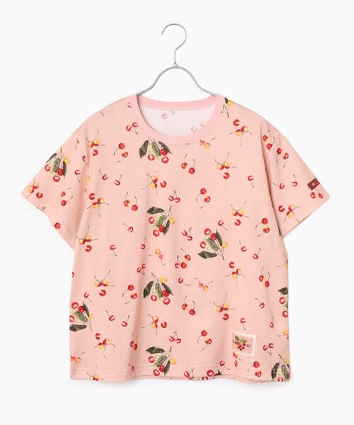 PINK HOUSE / ピンクハウス カットソー | さくらんぼプリントカットソー（ピンク）