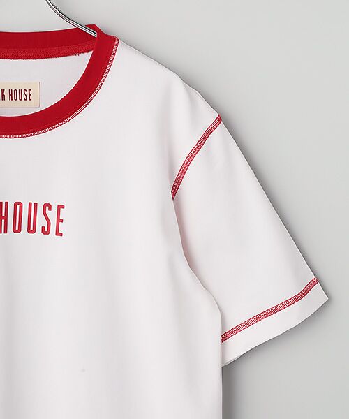 PINK HOUSE / ピンクハウス カットソー | 配色ロゴプリントカットソー | 詳細4