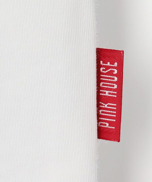 PINK HOUSE / ピンクハウス カットソー | 配色ロゴプリントカットソー | 詳細7