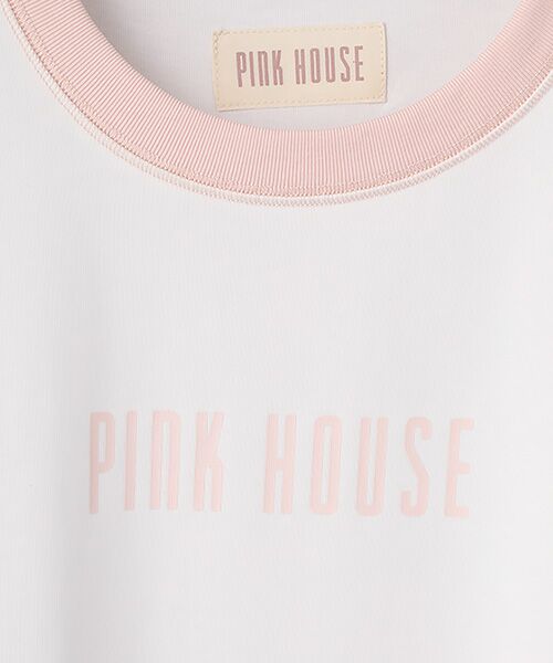 PINK HOUSE / ピンクハウス カットソー | 配色ロゴプリントカットソー | 詳細8