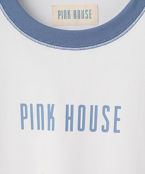 PINK HOUSE / ピンクハウス カットソー | 配色ロゴプリントカットソー | 詳細10