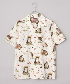 PINK HOUSE / ピンクハウス シャツ・ブラウス | さくらんぼの丘のねこプリントシャツブラウス