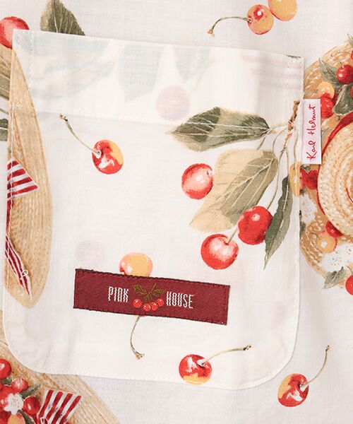 PINK HOUSE / ピンクハウス シャツ・ブラウス | さくらんぼの日曜日プリントシャツブラウス | 詳細2