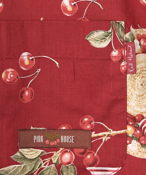 PINK HOUSE / ピンクハウス シャツ・ブラウス | さくらんぼの日曜日プリントシャツブラウス | 詳細3