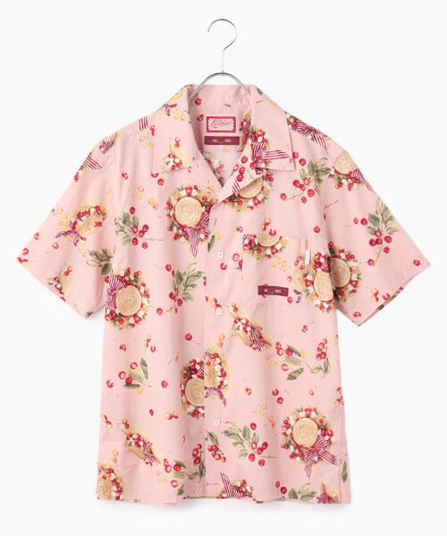 PINK HOUSE / ピンクハウス シャツ・ブラウス | さくらんぼの日曜日プリントシャツブラウス（ピンク）