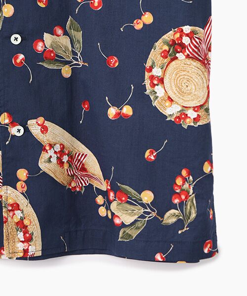 PINK HOUSE / ピンクハウス シャツ・ブラウス | さくらんぼの日曜日プリントシャツブラウス | 詳細8