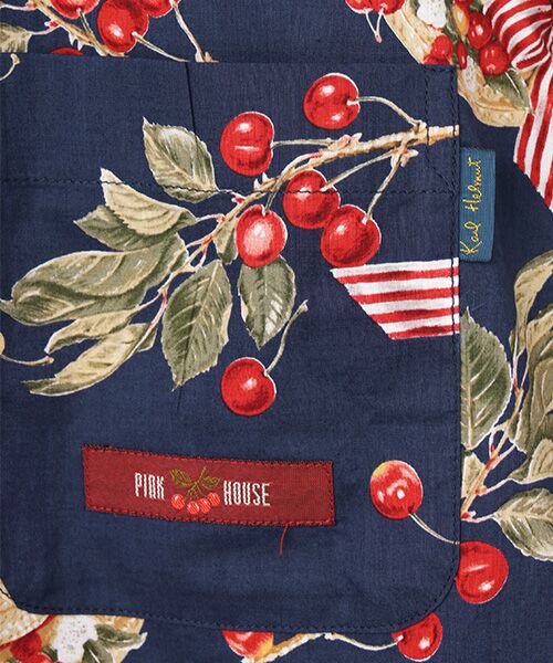 PINK HOUSE / ピンクハウス シャツ・ブラウス | さくらんぼの日曜日プリントシャツブラウス | 詳細9