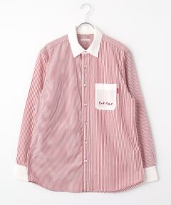 PINK HOUSE / ピンクハウス シャツ・ブラウス | ロゴワンポイント刺繍入りシャツブラウス