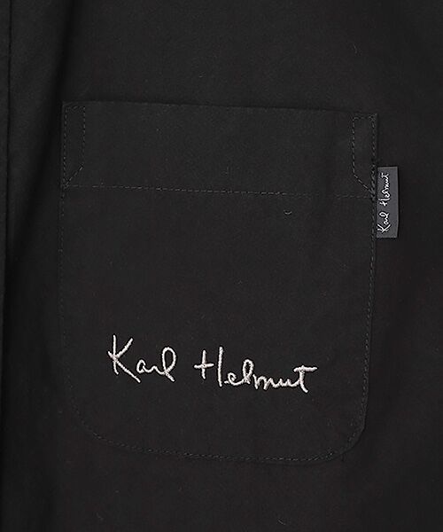 PINK HOUSE / ピンクハウス シャツ・ブラウス | ロゴワンポイント刺繍入りシャツブラウス | 詳細1