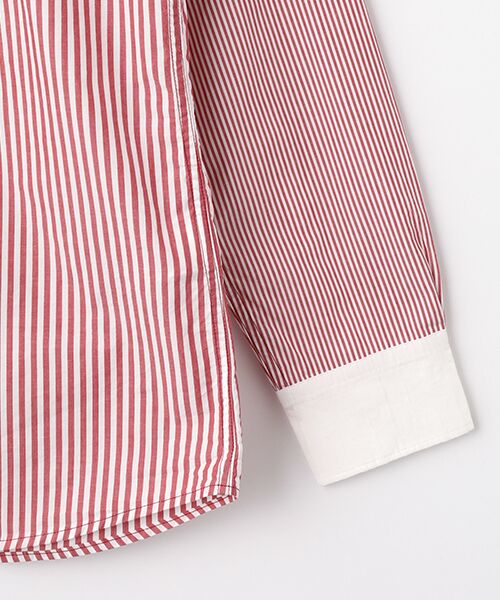 PINK HOUSE / ピンクハウス シャツ・ブラウス | ロゴワンポイント刺繍入りシャツブラウス | 詳細3