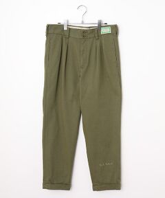 PINK HOUSE / ピンクハウス その他パンツ | ロゴワンポイント刺繍入りタックパンツ