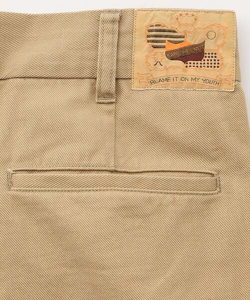 PINK HOUSE / ピンクハウス その他パンツ | ロゴワンポイント刺繍入りタックパンツ | 詳細3