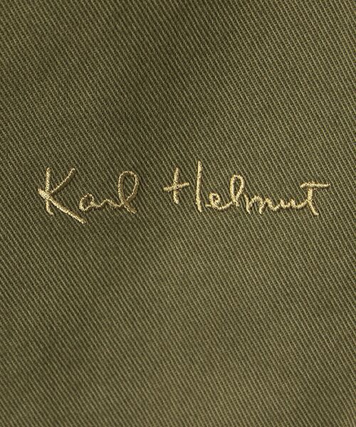 PINK HOUSE / ピンクハウス その他パンツ | ロゴワンポイント刺繍入りタックパンツ | 詳細11