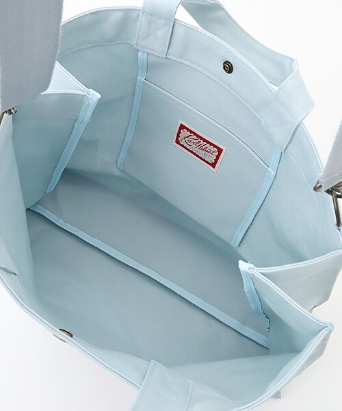 PINK HOUSE / ピンクハウス トートバッグ | さくらんぼの丘のねこプリント2WAYバッグ | 詳細7