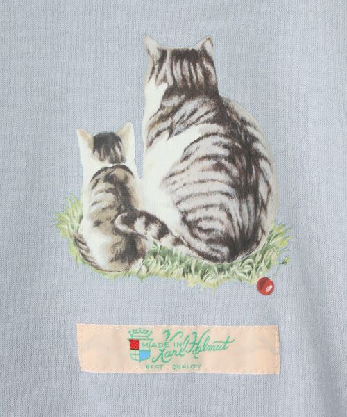 PINK HOUSE / ピンクハウス パーカー | さくらんぼの丘のねこプリントパーカー | 詳細9