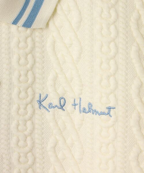 PINK HOUSE / ピンクハウス ポロシャツ | ロゴワンポイント刺繍入りポロシャツ | 詳細2