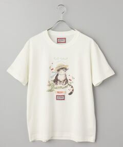 PINK HOUSE / ピンクハウス Tシャツ | さくらんぼの丘のねこプリントTシャツ
