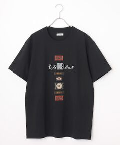 PINK HOUSE / ピンクハウス Tシャツ | ロゴプリント＆ネームワッペン使いTシャツ