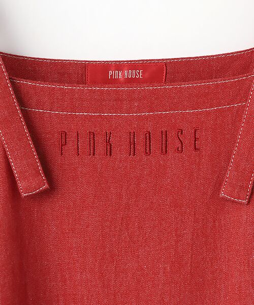 PINK HOUSE / ピンクハウス ロング・マキシ丈ワンピース | デニムキャミソールワンピース | 詳細2