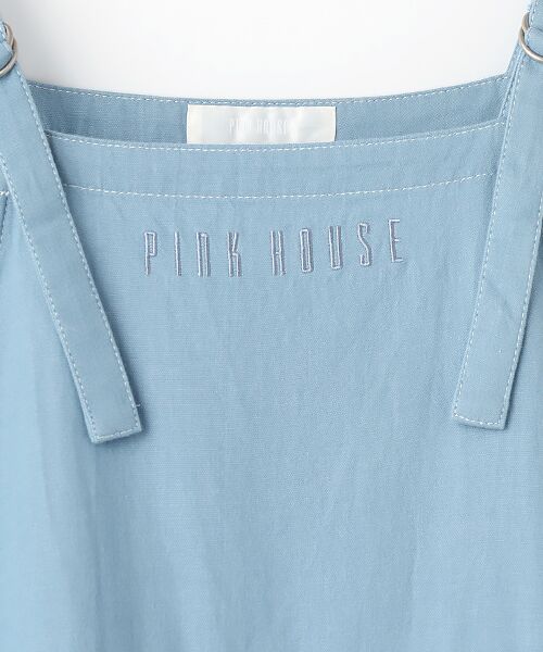 PINK HOUSE / ピンクハウス ロング・マキシ丈ワンピース | デニムキャミソールワンピース | 詳細8