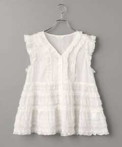 PINK HOUSE / ピンクハウス シャツ・ブラウス | レース使いローンブラウス