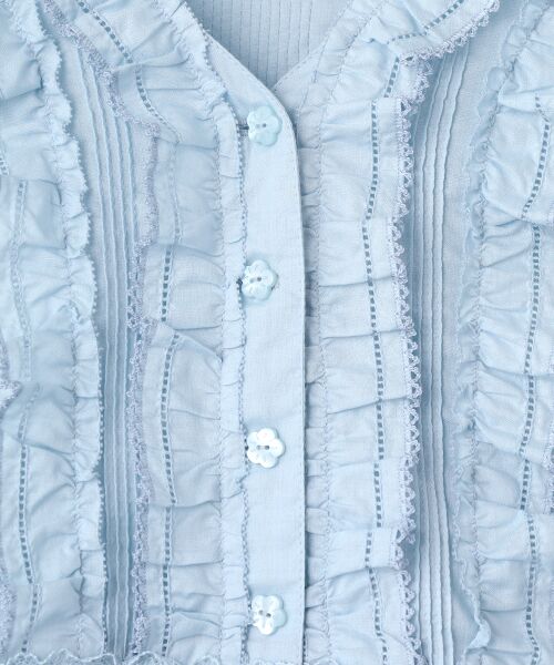 PINK HOUSE / ピンクハウス シャツ・ブラウス | レース使いローンブラウス | 詳細4