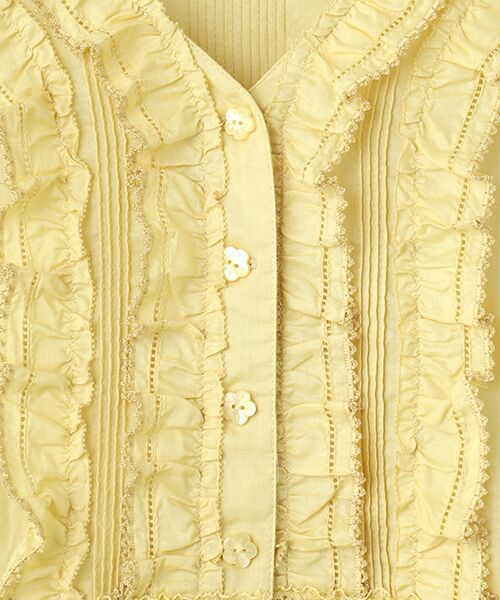 PINK HOUSE / ピンクハウス シャツ・ブラウス | レース使いローンブラウス | 詳細5